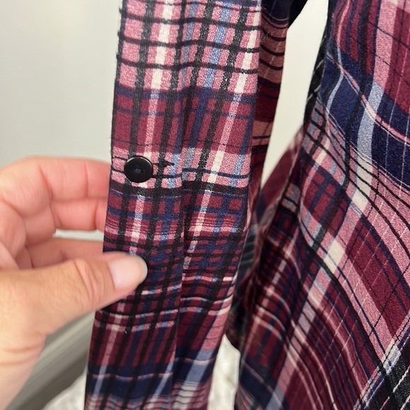 Women’s R n B Flannel Plaid Shirt Size XL - Picture 9 of 12